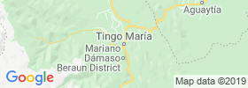 Tingo Maria map